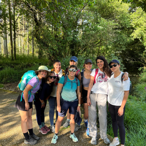 camino de Santiago Portomarín